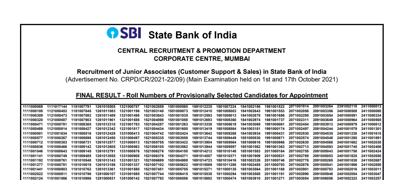 sbi junior asscociate final result 2021.png